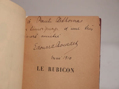 Le Rubicon. Pièce en trois actes. Représentée pour la première fois, sur le Théâtre Michel, le 17 janvier 1910.