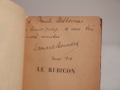 Le Rubicon. Pièce en trois actes. Représentée pour la première fois, sur le Théâtre Michel, le 17 janvier 1910.. BOURDET (Edouard)