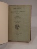 Poésies complètes de Théodore de Banville 1841-1854 : Les Cariatides, Les Stalactites, Odelettes, Le Sang de la Coupe, La Malédiction de Vénus, etc. ...