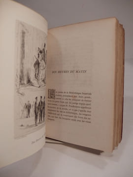 Les Heures parisiennes. 25 eaux fortes d'Emile Benassit. [PRECEDE DE:] Appendice aux Heures parisiennes : Histoire du livre d'Alfred Delvau intitulé ...