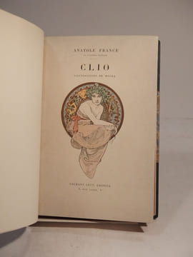 Clio. Illustrations de Mucha.. FRANCE (Anatole), MUCHA
