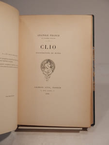 Clio. Illustrations de Mucha.
