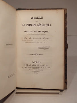 De l'Eglise gallicane dans son rapport avec le souverain pontife, pour servir de suite à l'ouvrage intitulé Du Pape ; par M. le Comte de Maistre. ...