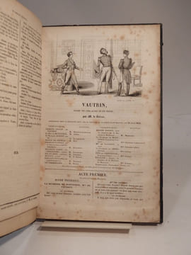 Kean, ou Désordre et Génie, comédie en cinq actes, mêlée de chants, par M. Alexandre Dumas. [SUIVI DE:] Vautrin, drame en cinq actes et en prose, par ...