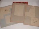 Clichés d'imprimerie sur papier pour Pantagruel de Rabelais, Illustrations de Dubout.. RABELAIS (François), DUBOUT (Albert), 