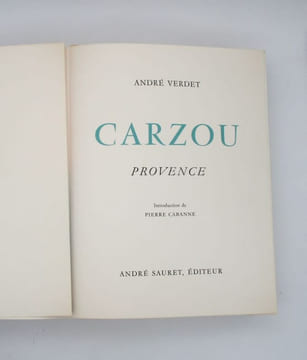 Provence.. CARZOU, VERDET (André)