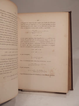 Application de l'analyse à la géométrie, par G. Monge. Cinquième édition, revue, corrigée et annotée par M. Liouville.. MONGE (Gaspard), GAUSS, ...