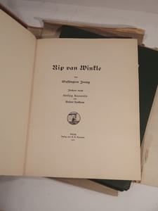 Rip van Winkle, von Washington Irving. Illustriert durch fünfzig Aquarelle von Arthur Rackham.