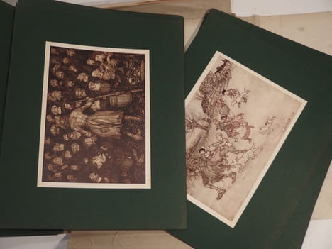 Rip van Winkle, von Washington Irving. Illustriert durch fünfzig Aquarelle von Arthur Rackham.. IRVING (Washington), RACKHAM (Arthur)