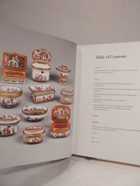 Meissen Snuff Boxes of the Eighteenth Century.