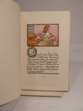 Madame de Luzy. Illustrations en couleurs de Gustave Adolfe Mossa.. FRANCE (Anatole), MOSSA (Gustave Adolfe)