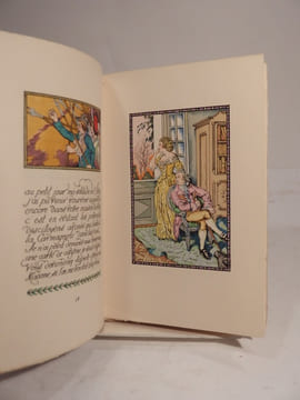 Madame de Luzy. Illustrations en couleurs de Gustave Adolfe Mossa.. FRANCE (Anatole), MOSSA (Gustave Adolfe)