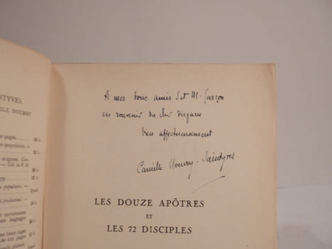 Deux mythes évangéliques : les douze apôtres et les 72 disciples.. SAINTYVES (Pierre, Emile Nourry)