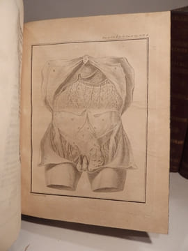 Mémoires de l'Académie de Chirurgie. Tomes 1 à 5.. LA PEYRONIE, QUESNAY, PETIT, DU FOUART, LA FAYE, GARENGEOT, FOUBERT, LA MARTINIERE, LOUIS, ...