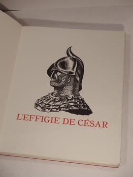 L'Effigie de César. Récit de Jean Variot orné de bois gravés par Jean Chièze.. VARIOT (Jean), CHIEZE (Jean)
