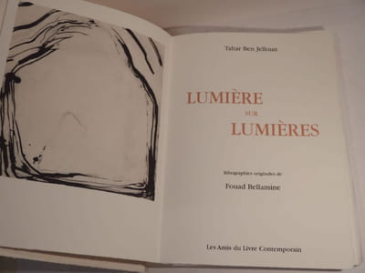 Lumière sur lumières. Lithographies originales de Fouad Bellamine.