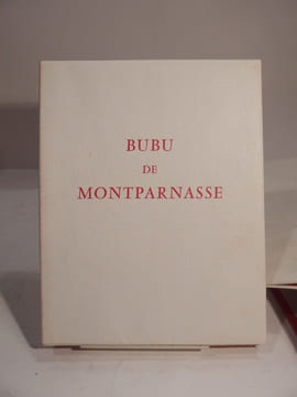 Bubu de Montparnasse, par Charles-Louis Philippe. Préface de Marcelle Marquet. Illustrations de Marquet.. PHILIPPE (Charles-Louis), MARQUET, DARAGNES