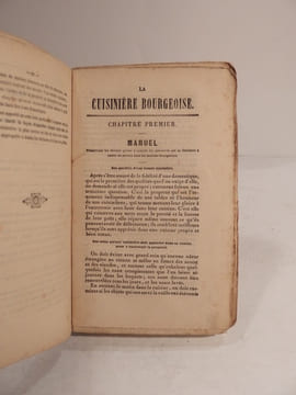 Le Grand Manuel de la Cuisinière Bourgeoise, par un Chef de Cuisine. Edition enrichie de 52 figures. La Cuisinière bourgeoise, précédée d'un Manuel ...