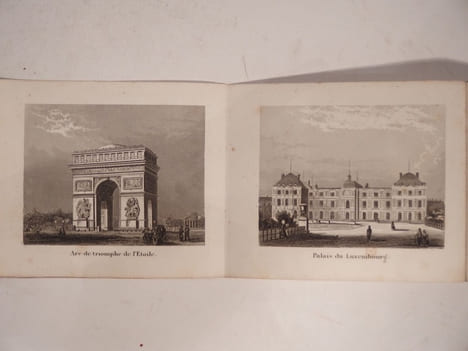 Album des principaux monumens de Paris (monuments).. undefined