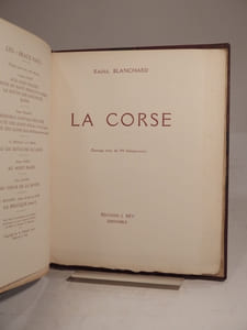 La Corse. Ouvrage orné de 190 héliogravures.