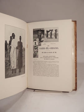 A travers l'Afrique. Illustré d'après les dessins de Gaston de Burggradd. Photographies, cartes et croquis de l'auteur.. BARATIER (Colonel)