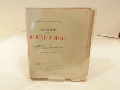 Propos de peintres. De David à Degas. Préface de Marcel Proust