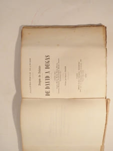 Propos de peintres. De David à Degas. Préface de Marcel Proust