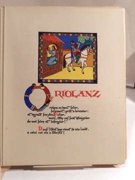 Chansons de toile. BARROUX (Robert), VALOIS (Jean de), KLEIN (Paul G.)