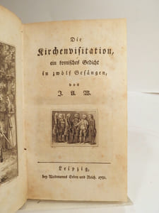 Die Kirchenvisitation, ein komisches Gedicht in zwölf Gesängen