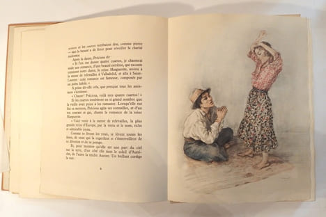 La Gitanella. CERVANTES (Miguel), CHIMOT (Edouard)