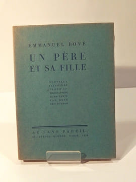Un Père et sa fille. Nouvelle illustrée de huit lithographies hors-texte par René Ben Sussan.. BOVE (Emmanuel)