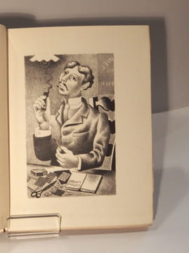 Un Père et sa fille. Nouvelle illustrée de huit lithographies hors-texte par René Ben Sussan.. BOVE (Emmanuel)