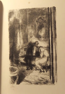 Le Postulat. Récit orné de huit lithographies originales hors-texte de Berthold Mahn