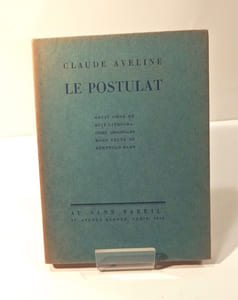 Le Postulat. Récit orné de huit lithographies originales hors-texte de Berthold Mahn