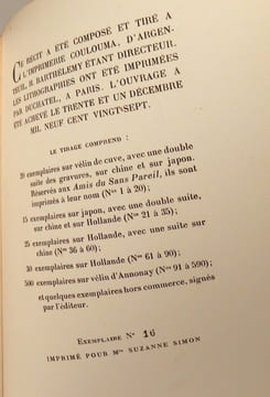 Le Postulat. Récit orné de huit lithographies originales hors-texte de Berthold Mahn. AVELINE (CLAUDE).
