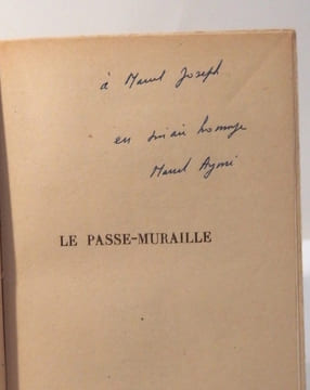 Le Passe-muraille. AYME (Marcel)