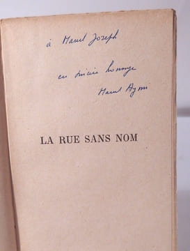 La Rue sans nom. AYME (Marcel)