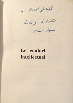 Le Confort intellectuel. AYME (Marcel)