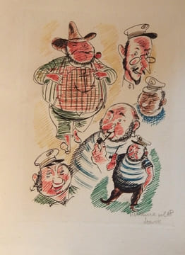 Le Captain Cap. Ses aventures, ses idées, ses breuvages.. ALLAIS (Alphonse), CERUTTI