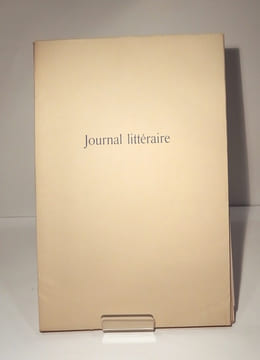 Journal littéraire. Fragment - 1946 -. LEAUTAUD (Paul)