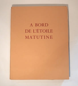 A bord de l'Etoile Matutine