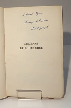 Lucienne et le boucher. Pièce en 4 actes. AYME (Marcel)