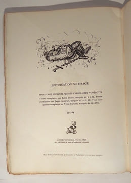 Le Père Ubu à la guerre. VOLLARD (Ambroise)