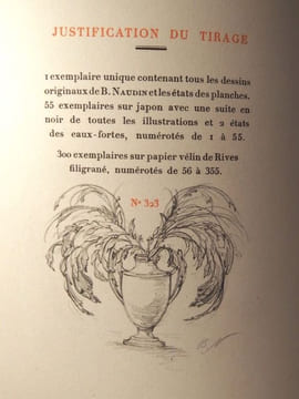 Le Neveu de Rameau, d'après le manuscrit original publié par Georges Monval. BARTHOU (LOUIS) préface de - DIDEROT, NAUDIN (Bernard)