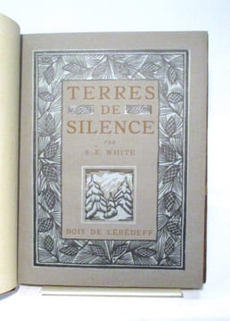 Terres de silence. WHITE (Edward), LEBEDEFF (Jean)