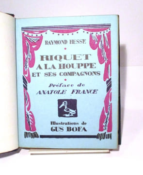 Riquet à la houppe et ses compagnons. FRANCE (Anatole) Préface de - HESSE (Raymond), BOFA (Gus)
