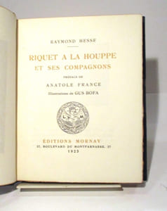 Riquet à la houppe et ses compagnons