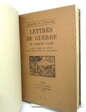 Lettres de guerre. introduction d'André Breton - VACHE (Jacques)