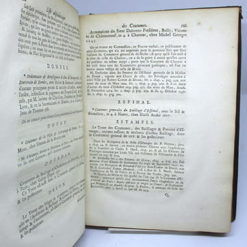 Bibliothèque des coutumes , contenant : la préface d'un nouveau Coutumier général, une liste historique des Coutumiers généraux, une liste ...