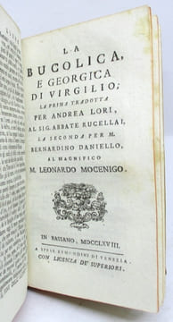 L'Eneide di Virgilio del commendatore Annibal Caro libro dodici. (...) Oltre la vita dell'Autore, e quella del medesimo Virgilio si aggiungono le ...